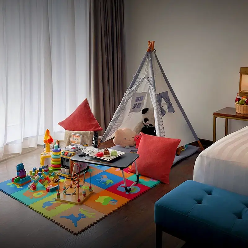 Offers camp in fun compress