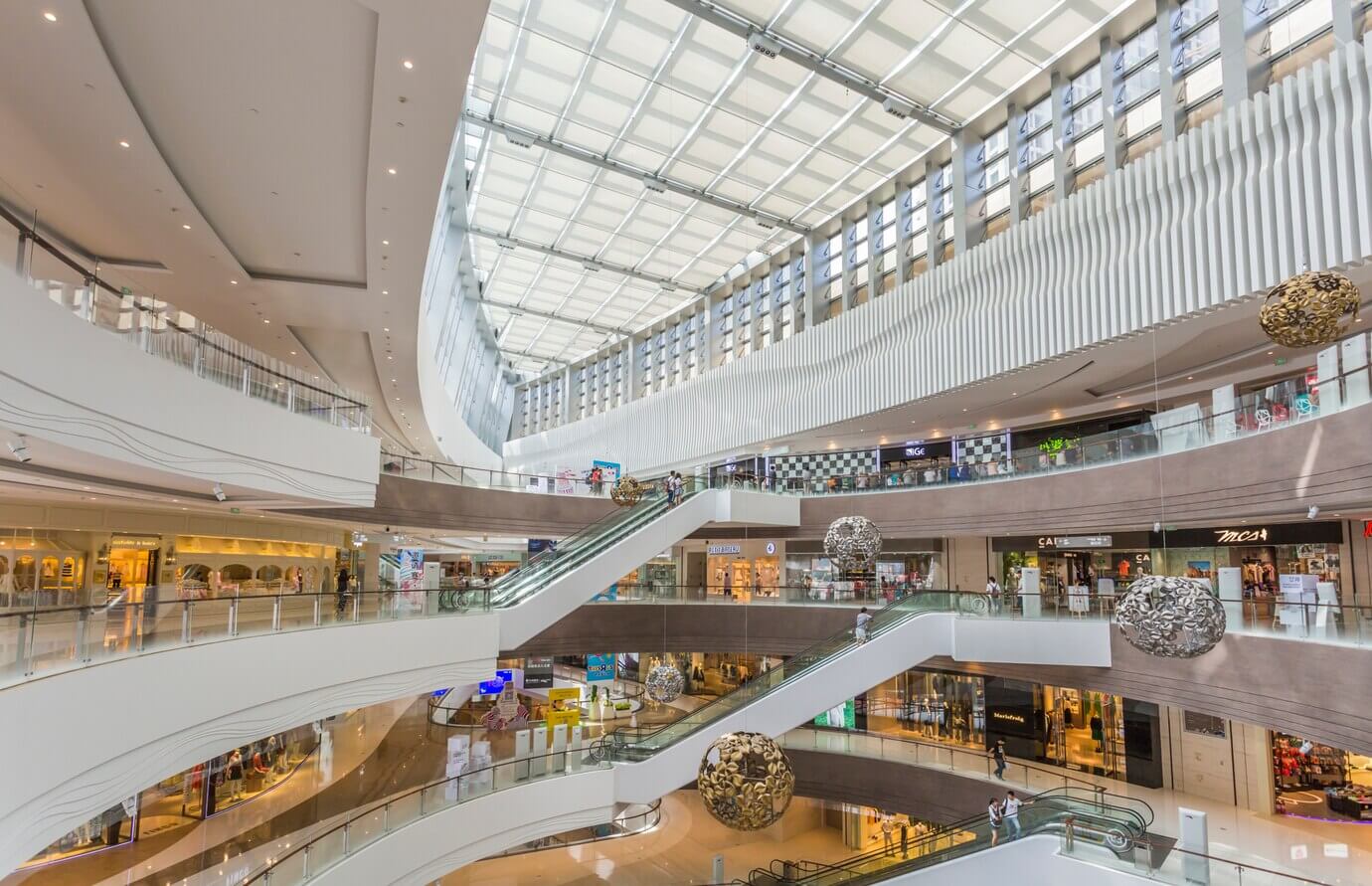 Indoor shopping mall 1