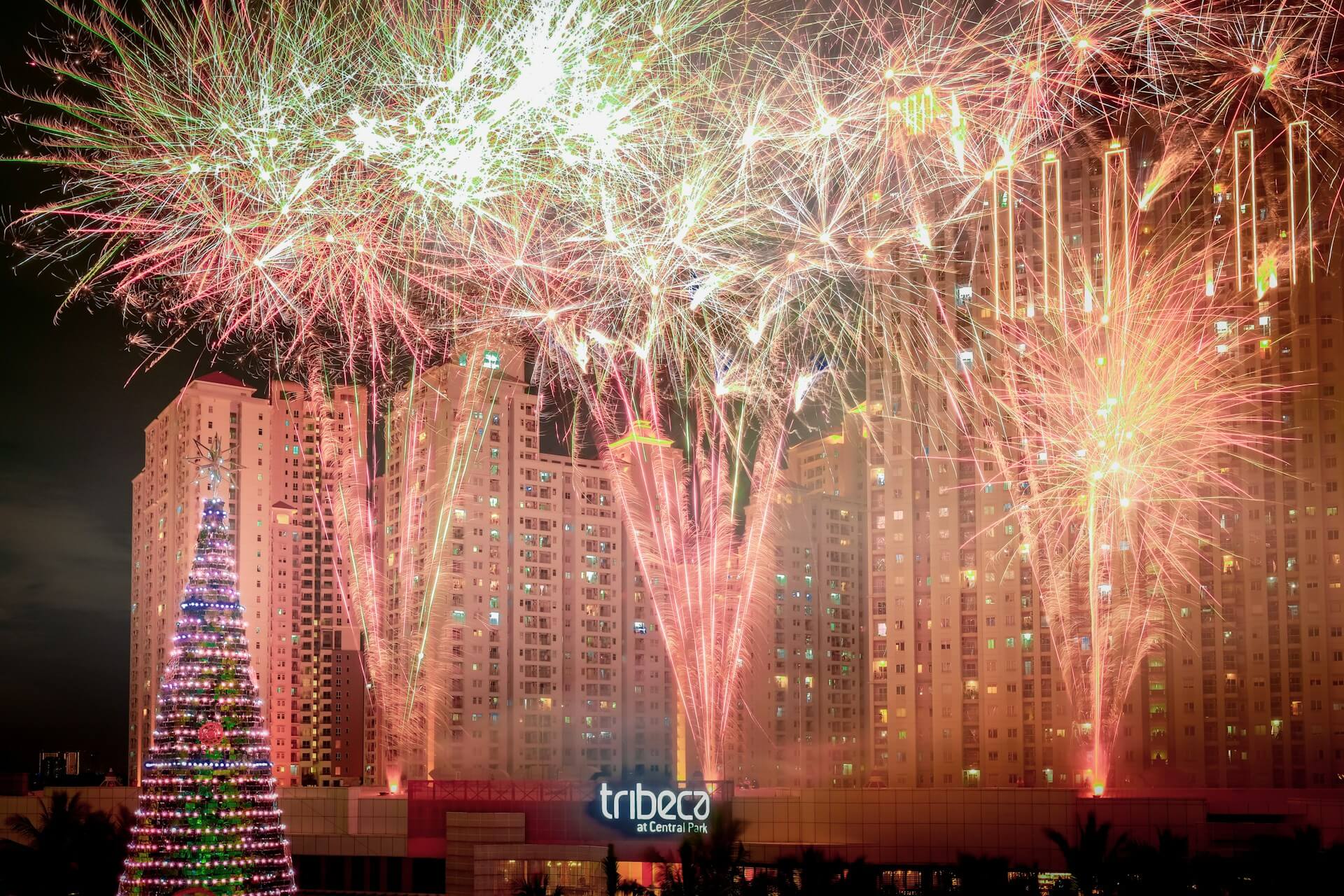 Tribeca fireworks